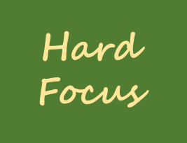 Manifesto of “Hard Focus”